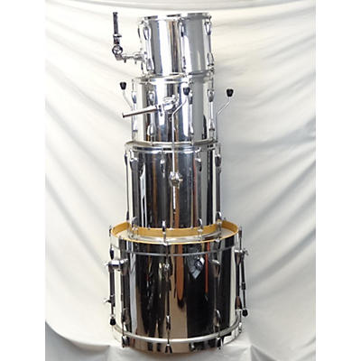 Pearl Used Pearl 4 piece Export Chrome Drum Kit