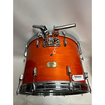 Used Pearl 4 piece Export Orange Drum Kit