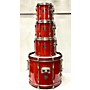 Used Pearl Used Pearl 4 piece Export Red Drum Kit Red