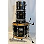 Used Used Pearl 4 piece Export Series Black Drum Kit Black