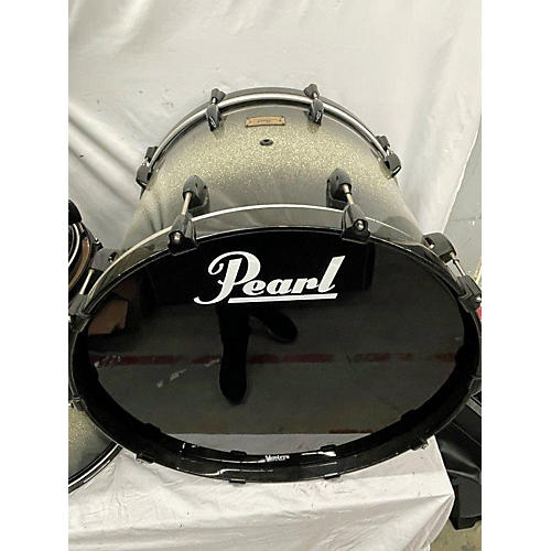 Pearl Used Pearl 4 piece Masters Custom Black Diamond Burst Drum Kit Black Diamond Burst