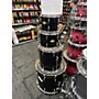 Used Pearl Used Pearl 4 piece Masters MCX Series Black Drum Kit Black