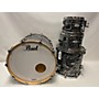 Used Pearl Used Pearl 4 piece Masters Maple Reserve Black Oyster Drum Kit Black Oyster