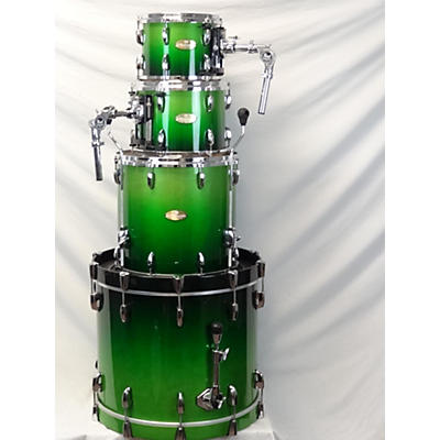 Pearl Used Pearl 4 piece Masterworks Emerald Fade Drum Kit