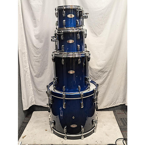 Pearl Used Pearl 4 piece Reference Series ULTRA BLUE FADE Drum Kit ULTRA BLUE FADE