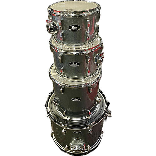 Pearl Used Pearl 4 piece Roadshow Metallic Blue Drum Kit Metallic Blue