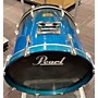 Used Used Pearl 4 piece SESSION CUSTOM AQUA MARINE BLUE Drum Kit AQUA MARINE BLUE