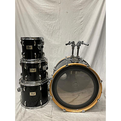 Pearl Used Pearl 4 piece SESSION SERIES Black Drum Kit