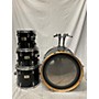 Used Pearl Used Pearl 4 piece SESSION SERIES Black Drum Kit Black