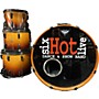 Used Pearl Used Pearl 4 piece Session Custom Prestige Sunburst Drum Kit Sunburst