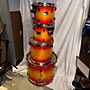 Used Pearl Used Pearl 4 piece Session Series Orange Sunburst Drum Kit Orange Sunburst