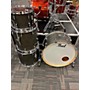 Used Pearl Used Pearl 4 piece Session Studio Select Black Satin Ash Drum Kit Black Satin Ash