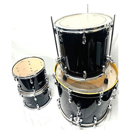 Pearl Used Pearl 4 piece Vision Black Drum Kit Black