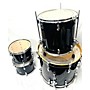 Used Pearl Used Pearl 4 piece Vision Black Drum Kit Black