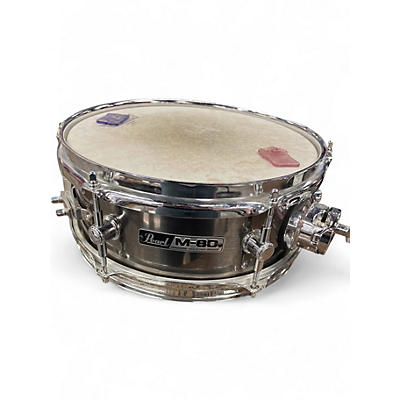 Used Pearl 4X12 M-80 Brushed Pewter Drum