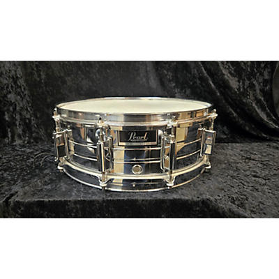 Pearl Used Pearl 4X14 Modern Utility Steel Snare Drum Clear