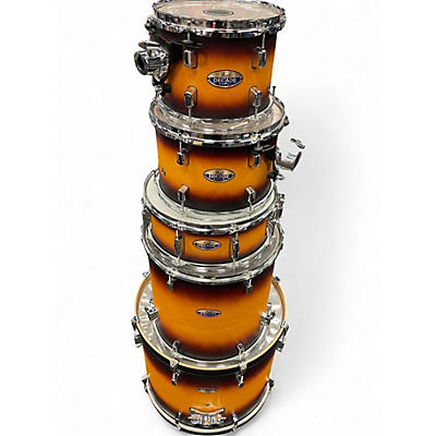 Used Pearl 5 Piece DECADE AMBER BURST Drum Kit