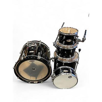 Used Pearl 5 Piece DECADE MAPLE Black Drum Kit