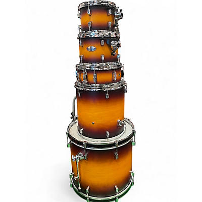 Used Pearl 5 Piece DECADE Tobacco Sunburst Drum Kit