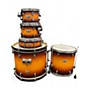 Used Pearl 5 Piece Decade Maple Amberburst Drum Kit Amberburst