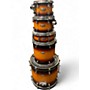 Used Pearl 5 Piece Decade Maple Amburst Drum Kit Amburst