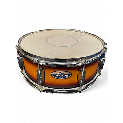 Used Pearl 5 Piece Decade Maple Satin Amburst Drum Kit