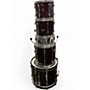 Used Pearl 5 Piece EXPORT SERIES DEEP RED Drum Kit DEEP RED