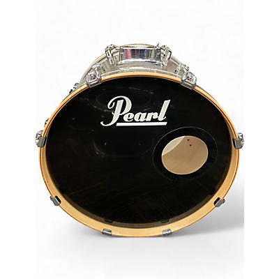 Pearl Used Pearl 5 Piece EXR EXPORT  Silver Sparkle Drum Kit