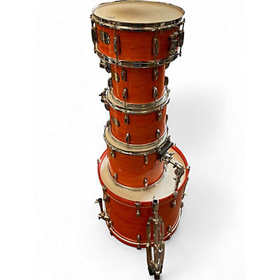 Used Pearl 5 Piece Export Amber Drum Kit