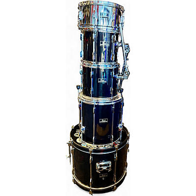 Used Pearl 5 Piece Export Black Drum Kit