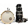Used Pearl 5 Piece Export Black Drum Kit Black