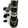 Used Pearl 5 Piece Export Black Drum Kit Black