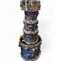 Used Pearl 5 Piece Export Blue Drum Kit Blue