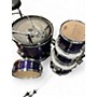 Used Pearl 5 Piece Export Purple Drum Kit Purple