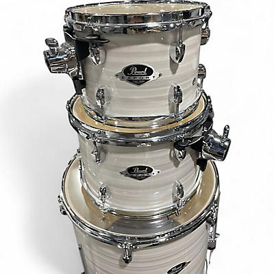 Used Pearl 5 Piece Export SLIPSTREAM WHITE Drum Kit