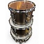 Used Pearl 5 Piece Export Trans Brown Drum Kit Trans Brown