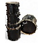 Used Pearl 5 Piece Forum Black Drum Kit Black