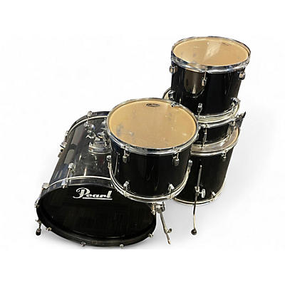 Used Pearl 5 Piece Forum Black Drum Kit