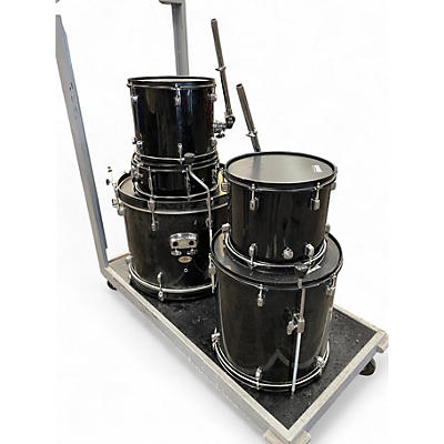 Used Pearl 5 Piece Forum Black Drum Kit