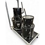 Used Pearl 5 Piece Forum Black Drum Kit Black