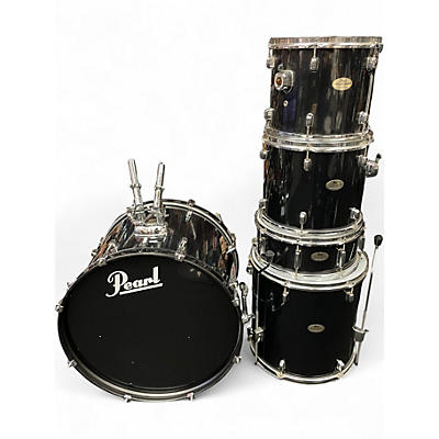Used Pearl 5 Piece Forum Black Drum Kit