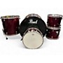 Used Pearl 5 Piece Forum Wine Red Drum Kit Wine Red