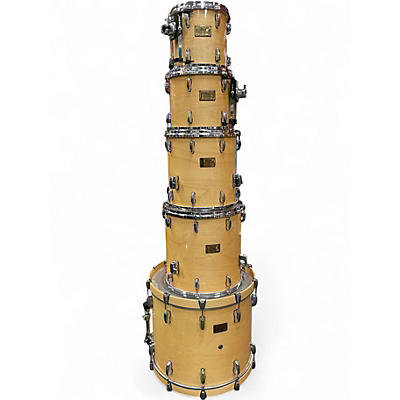 Used Pearl 5 Piece MASTERS CUSTOM MAPLE Natural Drum Kit