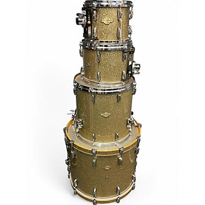 Used Pearl 5 Piece Masters MCX Series Silver Sparkle Drum Kit