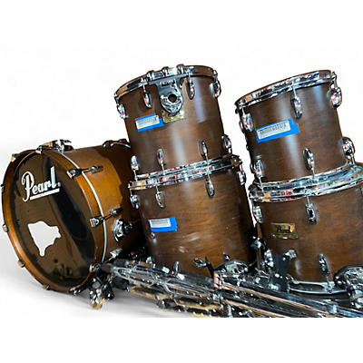 Used Pearl 5 Piece Prestige Session Select  Natural Drum Kit
