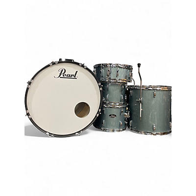 Used Pearl 5 Piece ROADSHOW BLUE SPARKLE Drum Kit