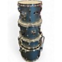 Used Pearl 5 Piece ROADSHOW BLUE SPARKLE Drum Kit BLUE SPARKLE