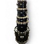 Used Pearl 5 Piece ROADSHOW Black Drum Kit Black