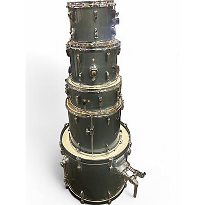 Used Pearl 5 Piece ROADSHOW Charcoal Drum Kit