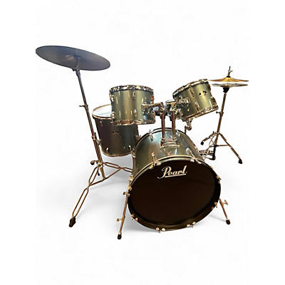 Used Pearl 5 Piece ROADSHOW Charcoal Drum Kit